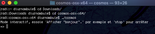 Cosmos Run1
